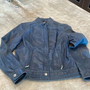 Laundry leather jacket